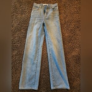 Womens Denim Forum The 90s Naomi Super Hi Stovepipe Jeans - Size 25